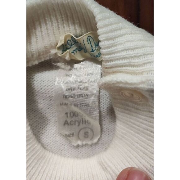 Lilla Mej Dayton's  Infant's one piece sweater with snap bottom. Vintage Made in - Picture 10 of 14